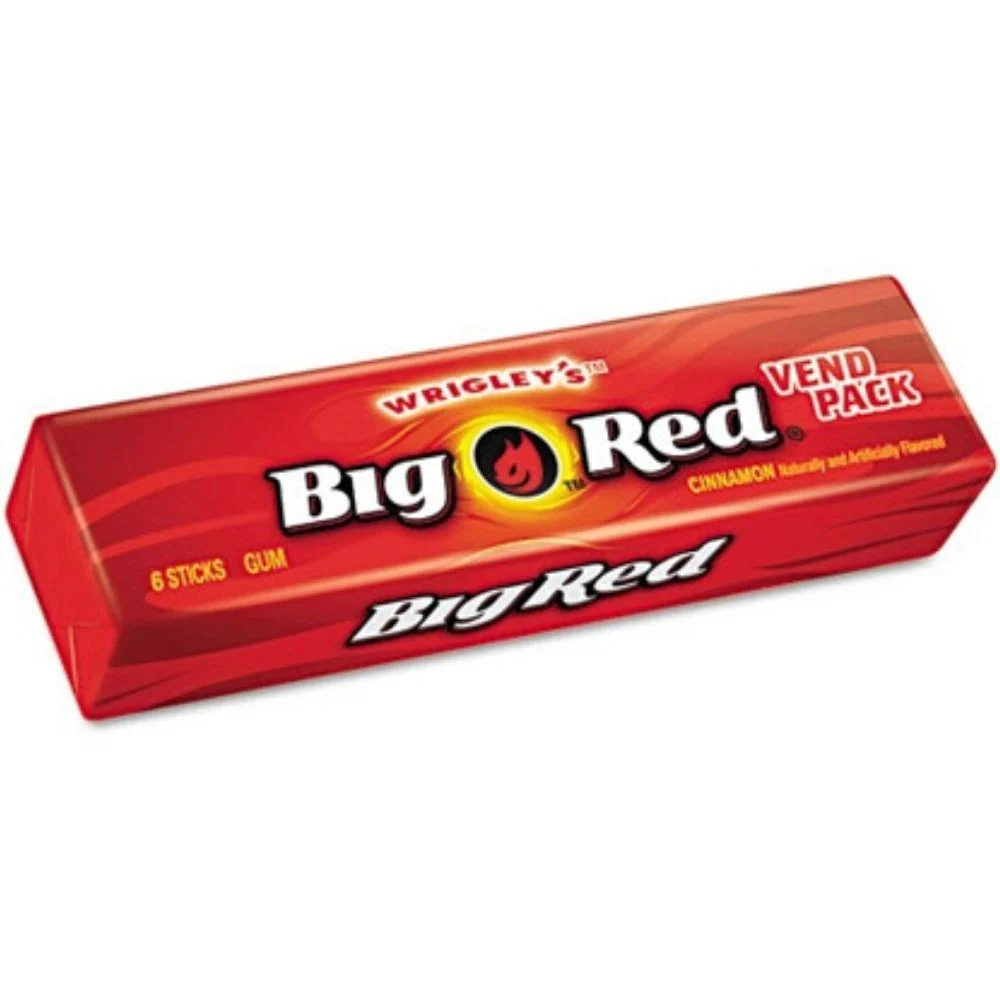 Wrigley's Big Red Cinnamon, žvakać guma s cimetom