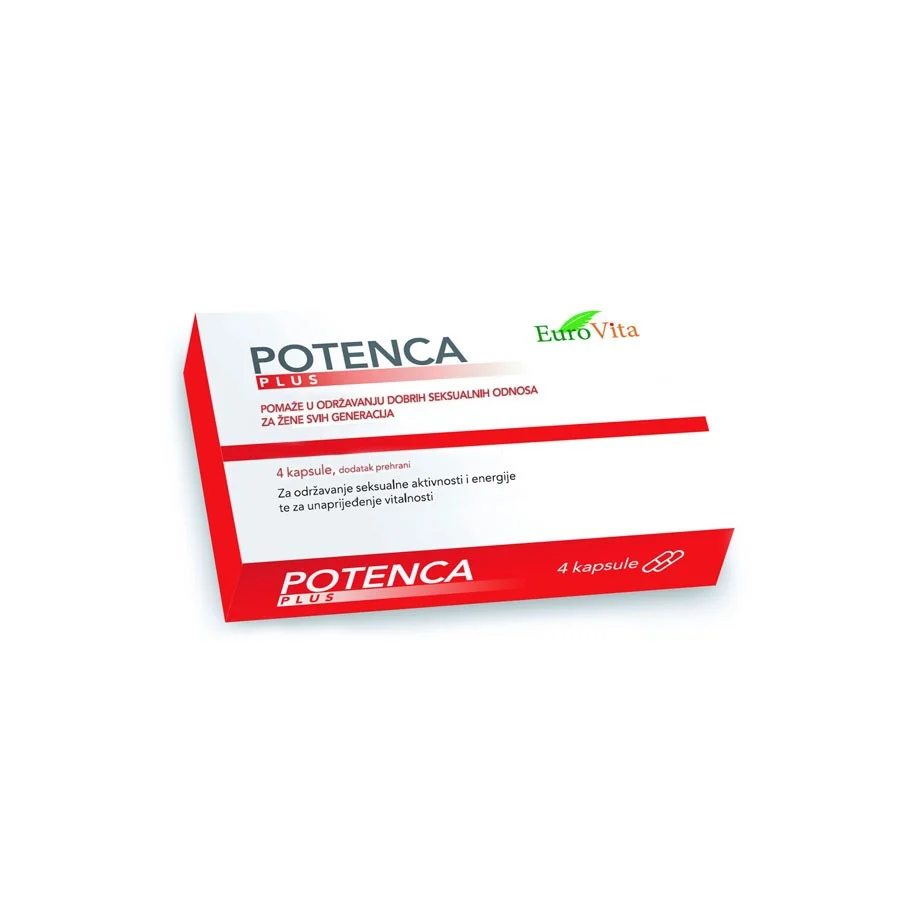 Eurovita Potenca Plus, 10 kapsula