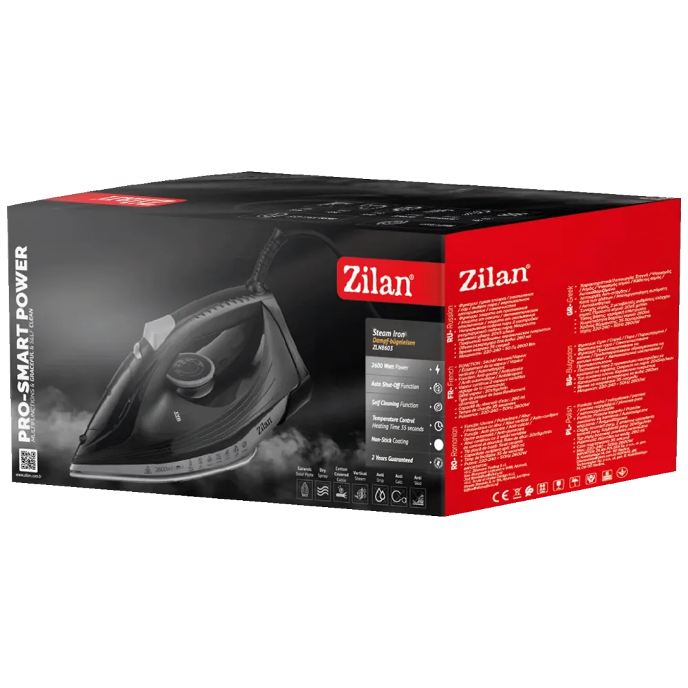 Zilan Glačalo na paru, 2600W - ZLN8603