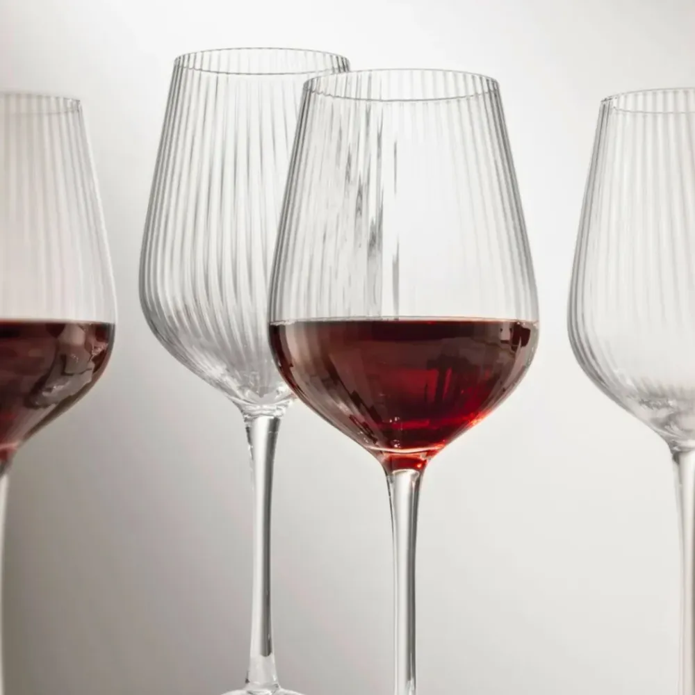 Divo Optic Red Wine, Set 4