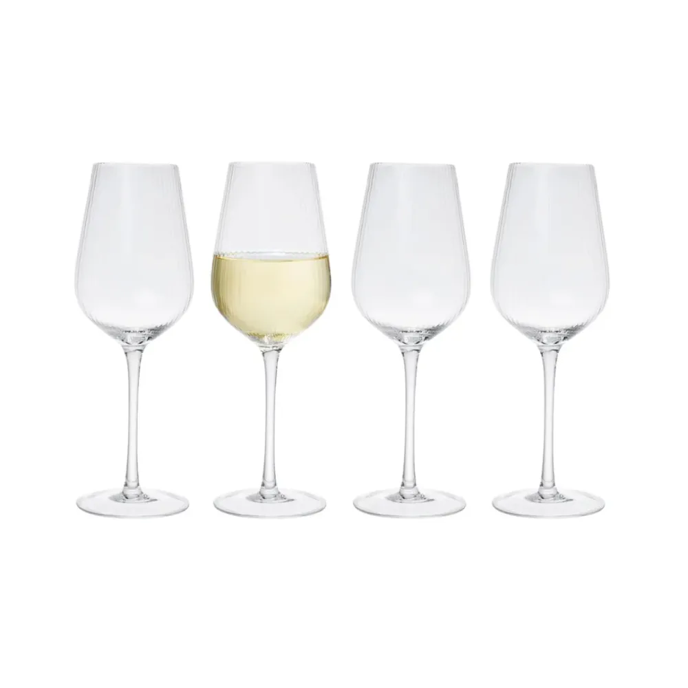 Divo Optic White Wine, Set 4