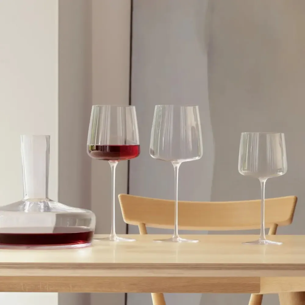 Metropolitan Wine Glass 14oz Clear Set 4