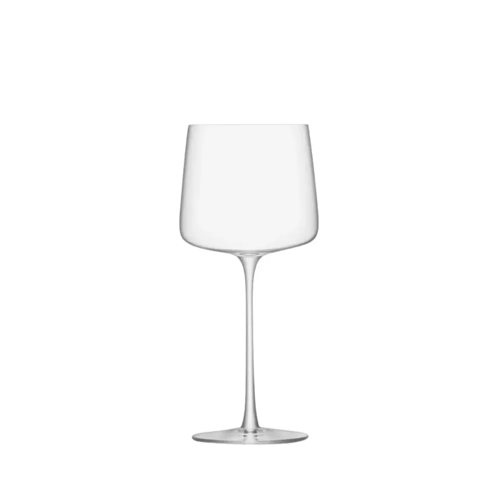 Metropolitan Wine Glass 14oz Clear Set 4