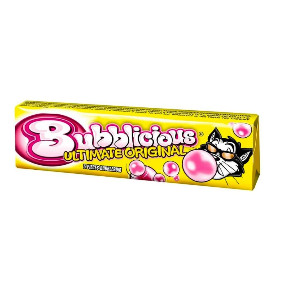 Bubblicious Bubblegum, voćna žvakać guma od 38g