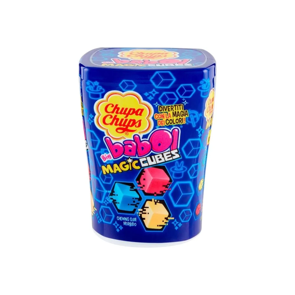 Chupa Chups Big Babol Magic Cubes, žvakaće gume s okusom tutti frutti od 86g