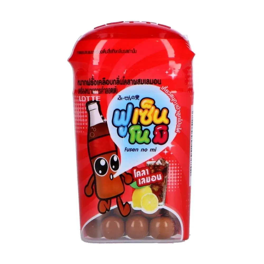 Fusen No Mi Cola Lemon Gum, žvakaće gume s okusom cola i limuna od 15g