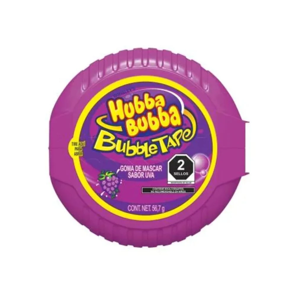 Hubba Bubba Bubble Tapo Grape, žvakać guma s okusom grožđ od 56,7g