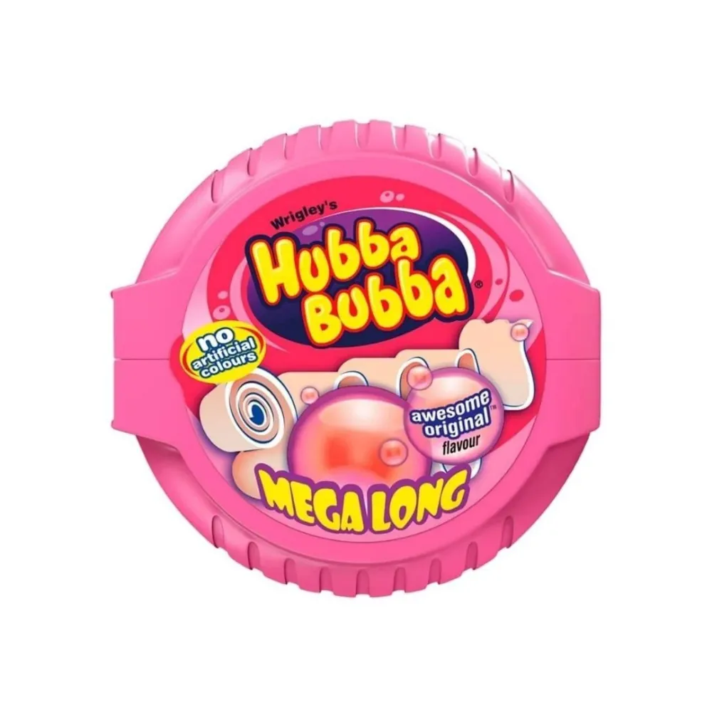 Hubba Bubba Fancy Fruit Mega Long Tape, voćna žvakać guma od 56g