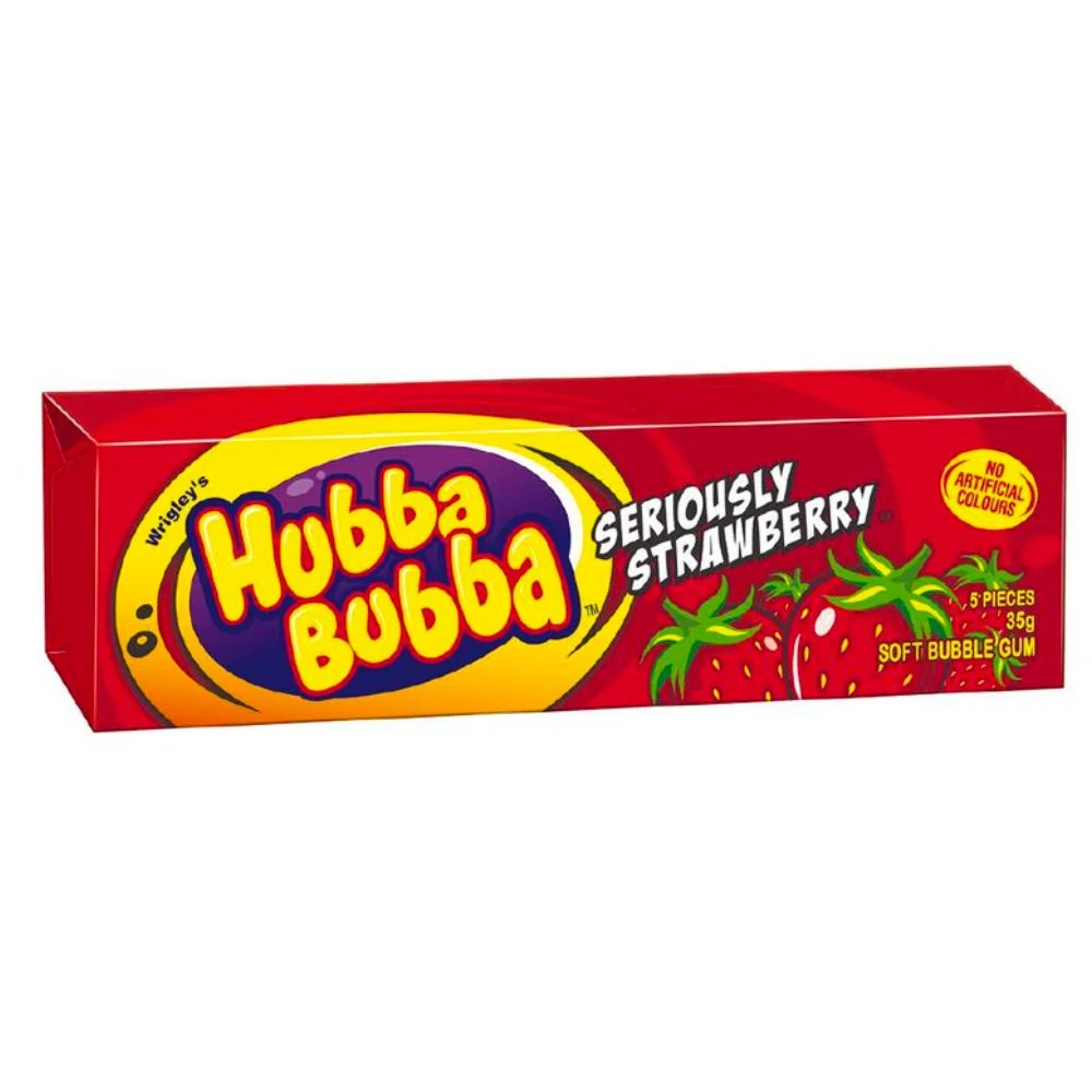 Hubba Bubba Jagoda, žvakać guma od jagode od 35g