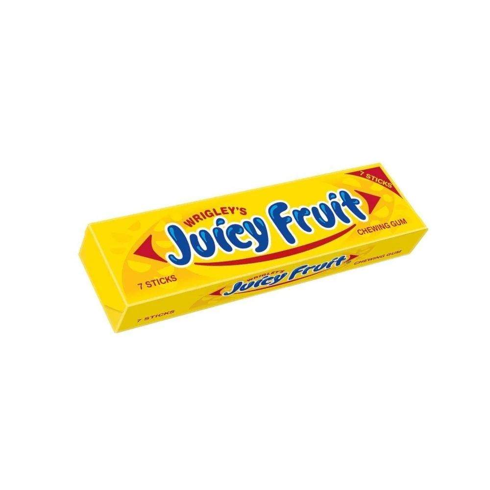 Wrigley Juicy Fruit, voćne žvakaće gume od 18g