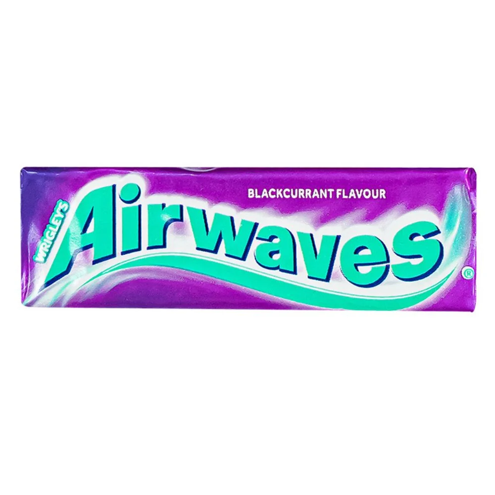 Wrigley's Airwave Blackcurrant, žvakać guma s okusom crnog ribiza od 14g