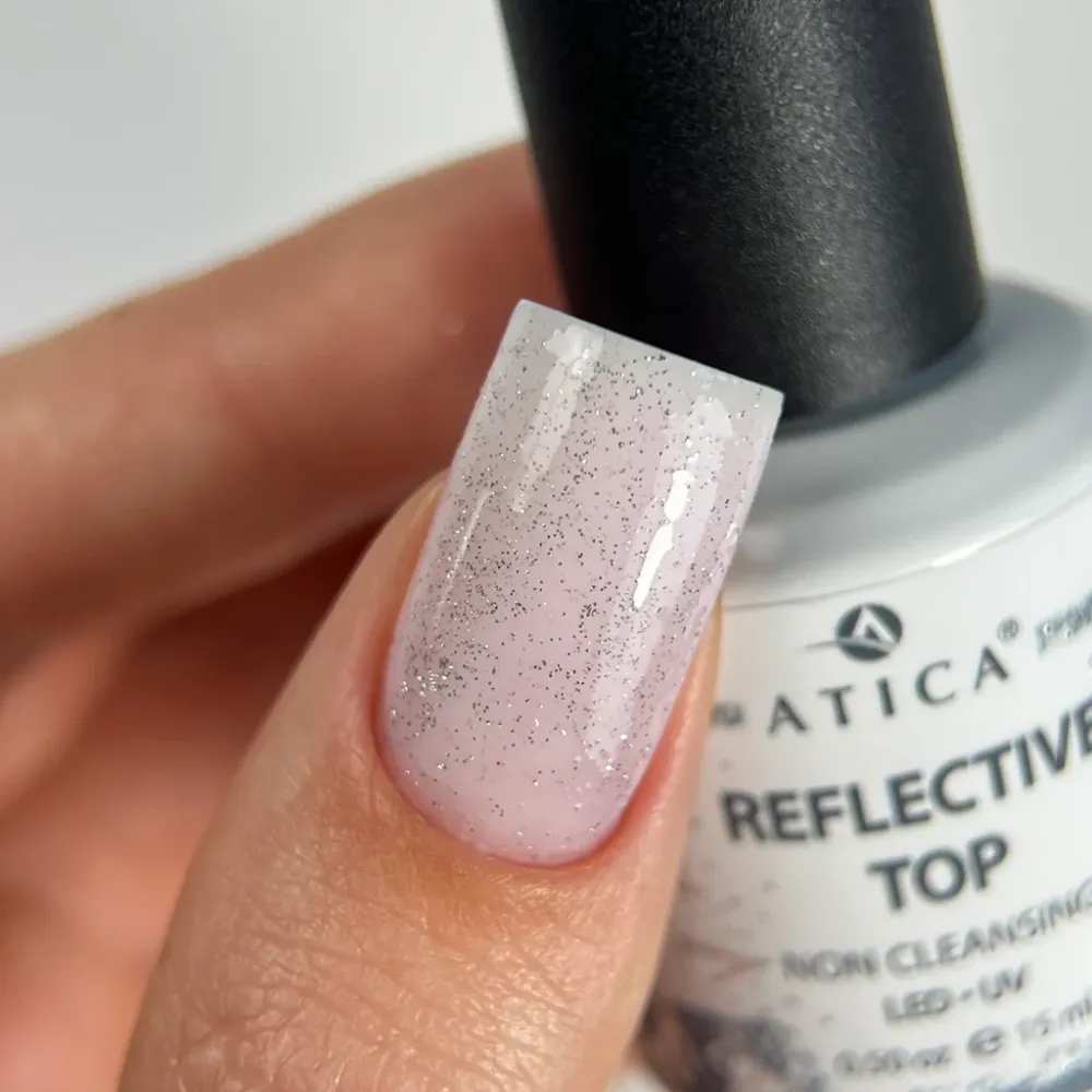 Reflektirajući top coat (bez ljepljivog sloja) 15 ml Atica