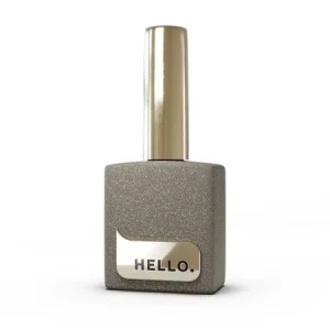 Top Coat Matte Gold Flakes 15 ml HEYLOVE