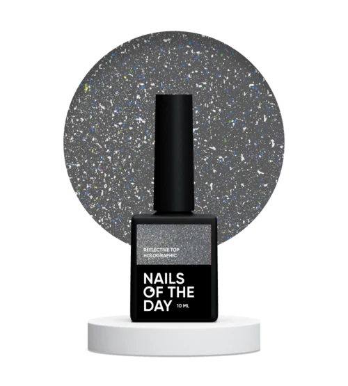 Reflektirajući top coat Holographic 10 ml NAILSOFTHEDAY