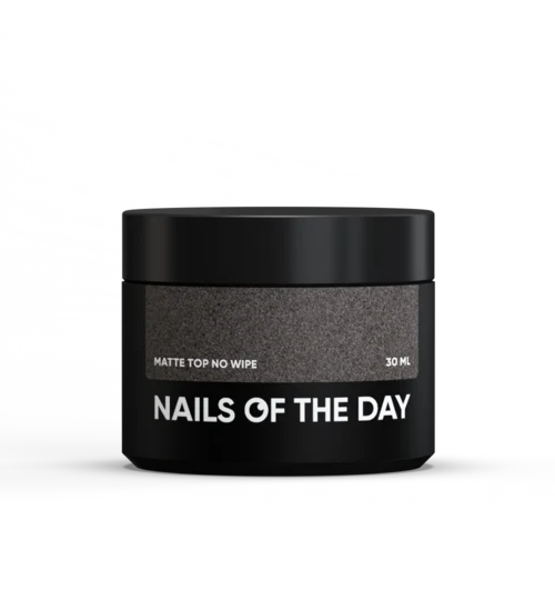 Top Coat mat bez ljepljivog sloja 30 ml NAILSOFTHEDAY