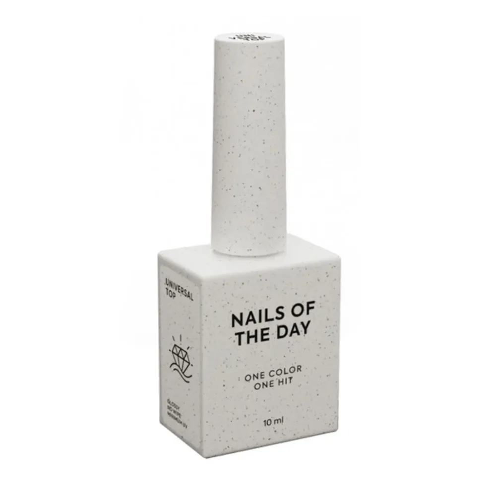Top Coat Universal bez ljepljivog sloja 10 ml NAILSOFTHEDAY