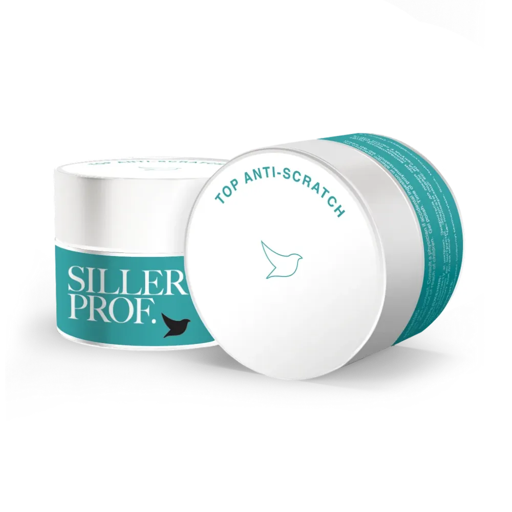 Top Coat bez ljepljivog sloja ANTI SCRATCH 50 ml Siller