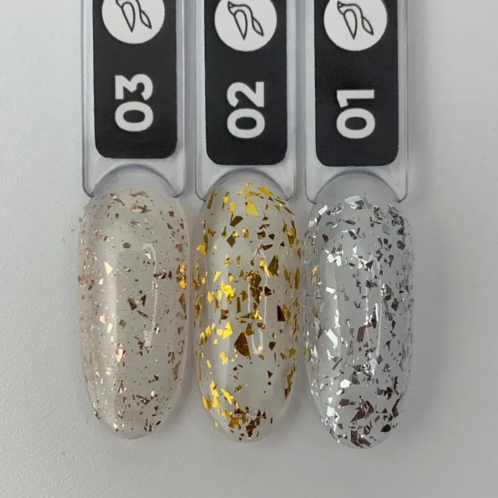 Top Coat Potal №2 (zlato) 8 ml Siller