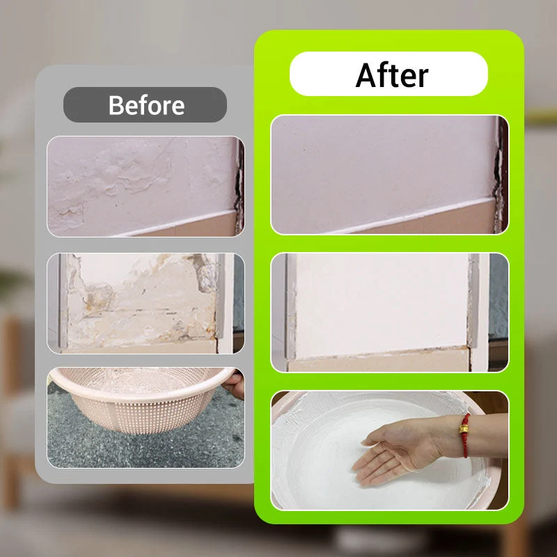 🛡Waterproof & Mildew-Resistant Wall Repair Paste🌿