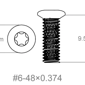 Set vijaka 3 kom | 6-48x0.374" [T10]