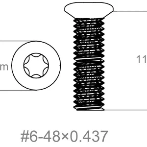Set vijaka 3 kom | 6-48x0.437" [T10]