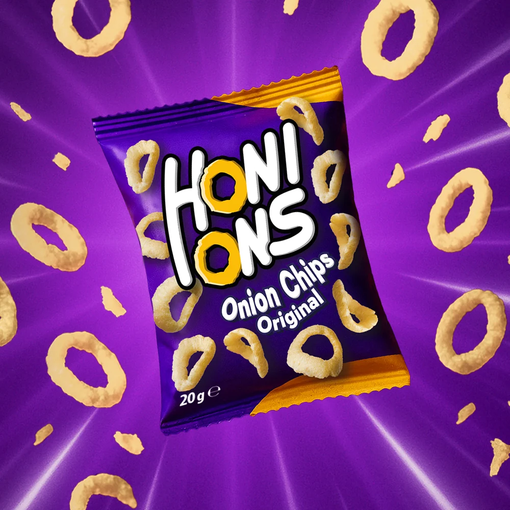 10x Honions Onion Rings, čips od luka od 20g