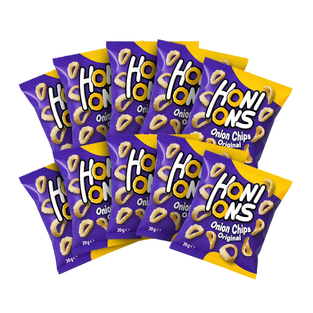 10x Honions Onion Rings, čips od luka od 20g