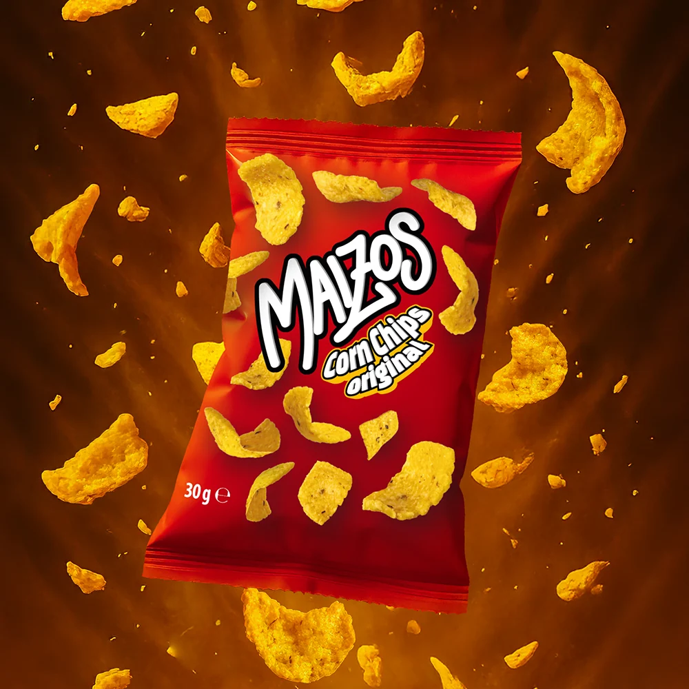 10x Maizos Corn Chips Original, kukuruzni čips s originalnim okusom od 30g