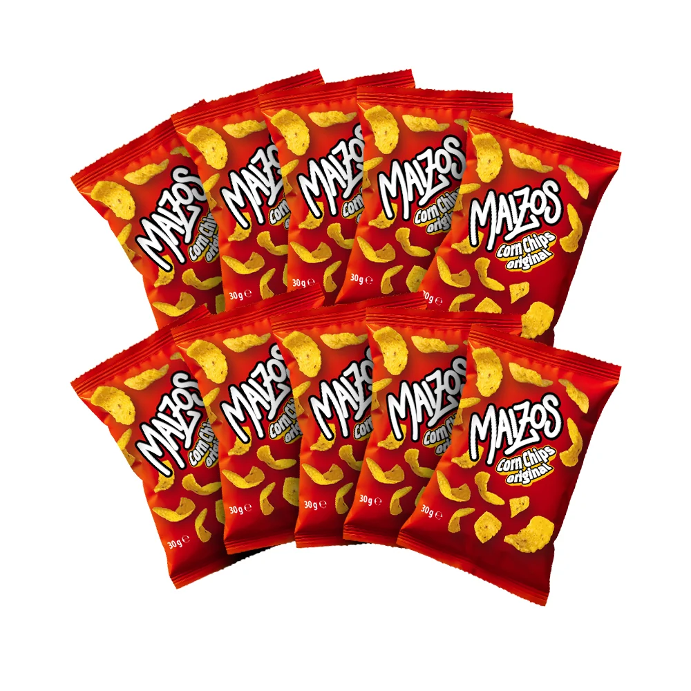 10x Maizos Corn Chips Original, kukuruzni čips s originalnim okusom od 30g