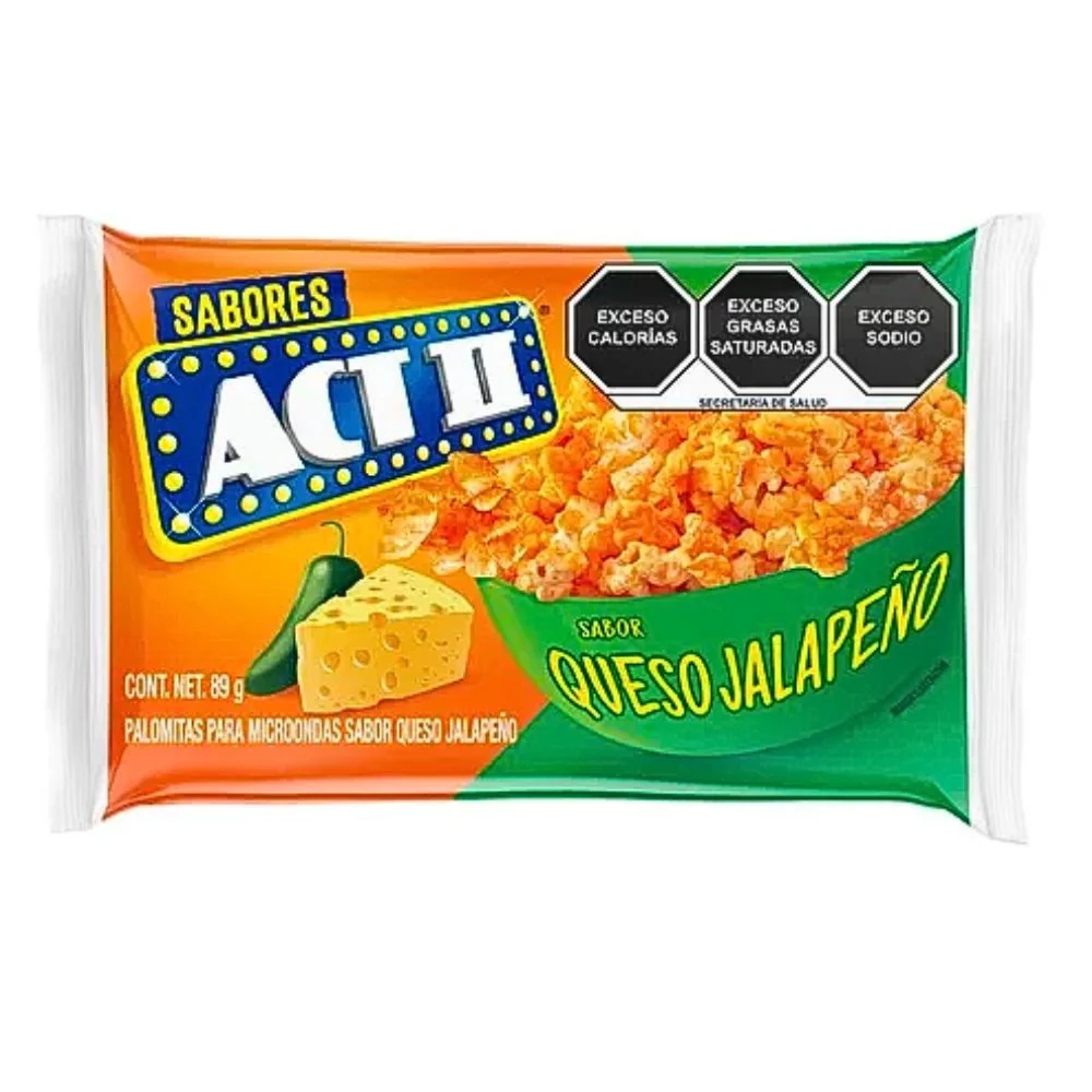 ACT II Lovers Jalapeno, kokice za mikrovalnu s čilijem i sirom od 89g