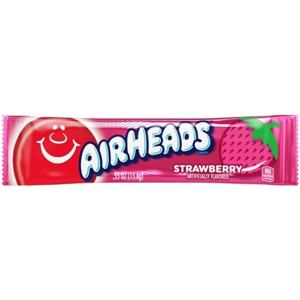 Airheads Strawberry, bombon od jagode od 16g