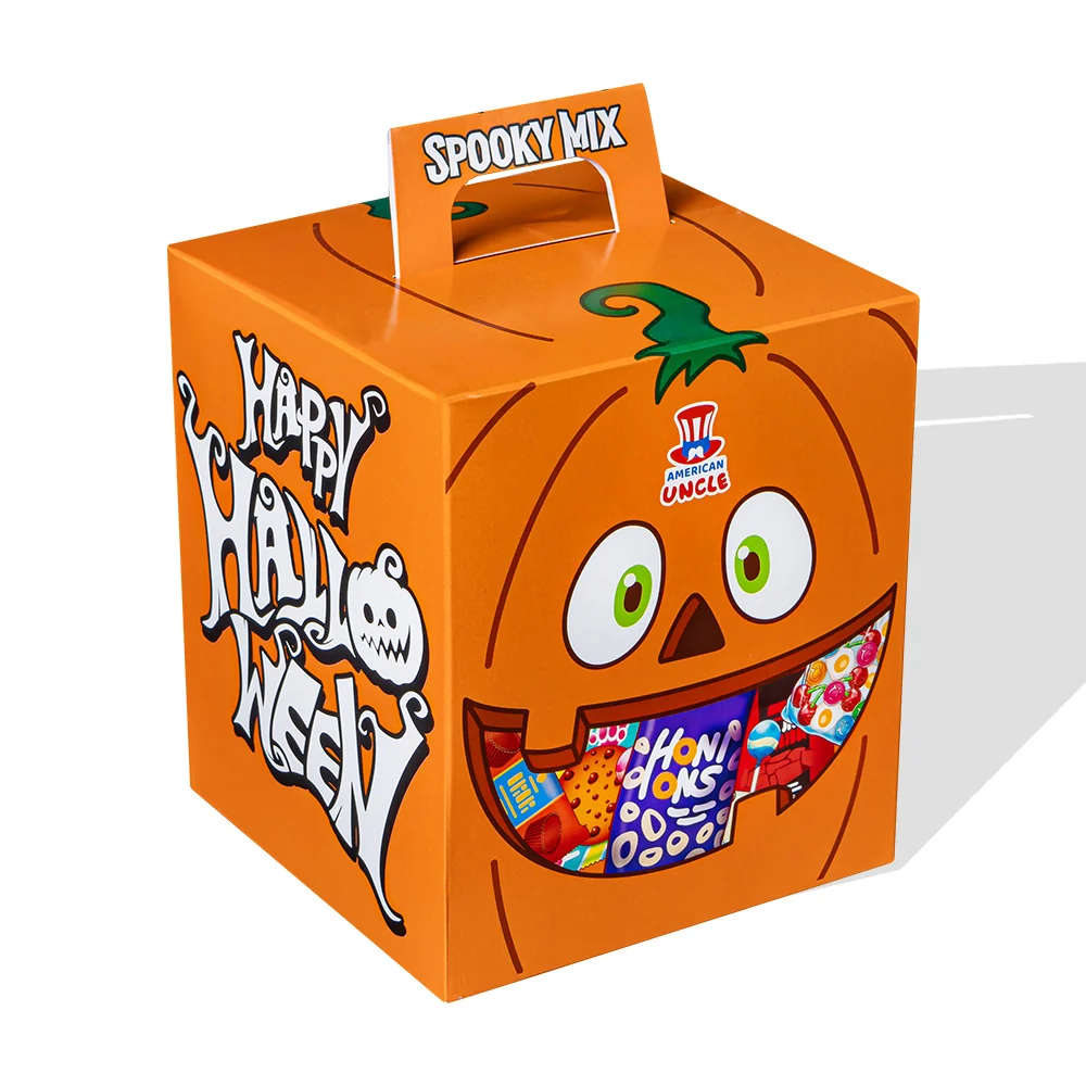 American Uncle Spooky Mix, iznenađujući asortiman od 10 snack međunarodnih slatkih i slanih proizvoda od 350g