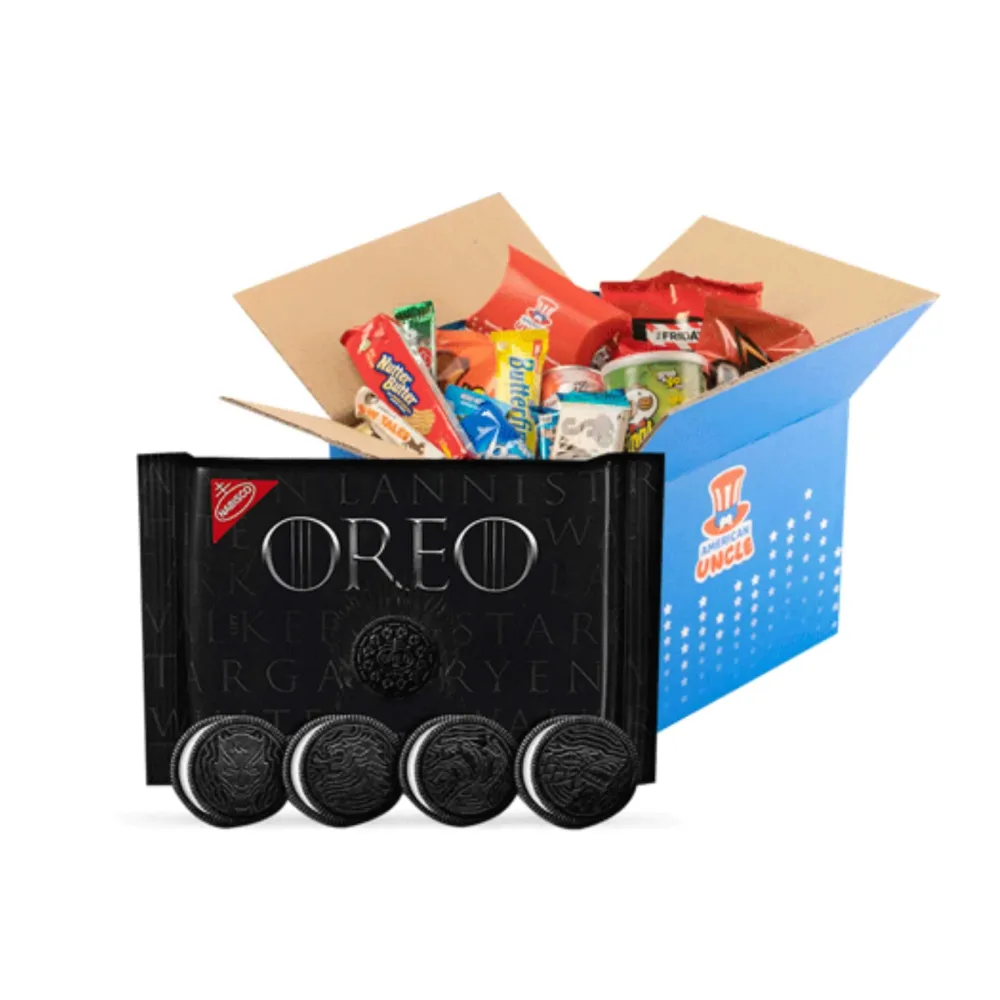 Americanbox Ograničeno izdanje s Oreo Game Thrones (Igra prijestolja), Box mjeseca u ograničenom izdanju s Oreo Game Thrones
