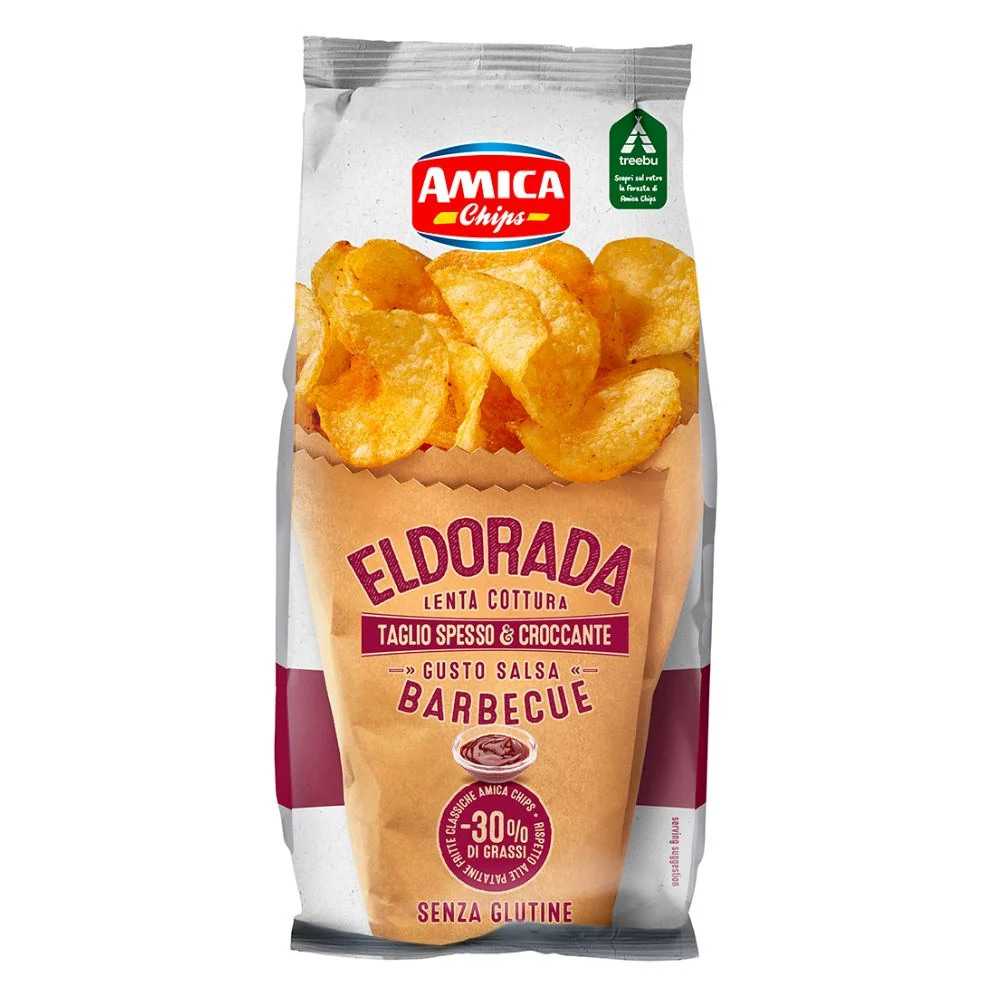 Amica Chips Eldorada Barbecue, čips s okusom barbecue umaka od 130g