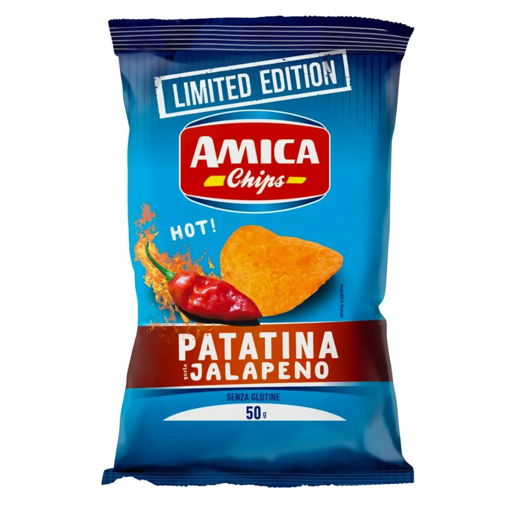 Amica Chips Jalapeno, čips od jalapeño papra od 50g