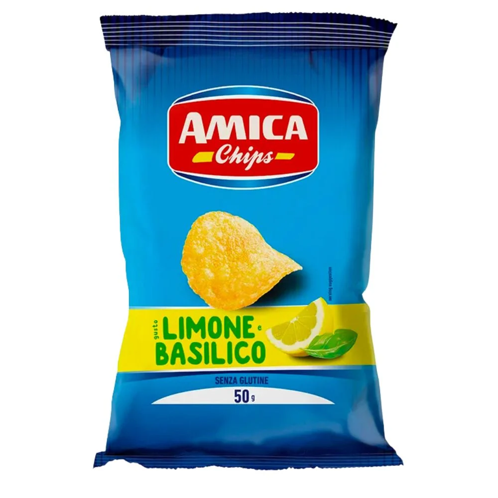 Amica Chips Limun & Bosiljak, čips s limunom i bosiljkom od 50g