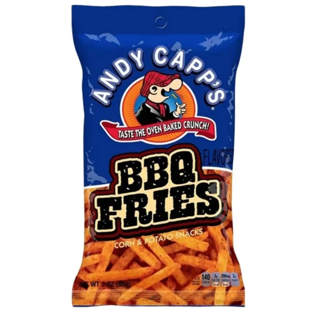 Andy Capp's BBQ Fries, BBQ čips od 85g
