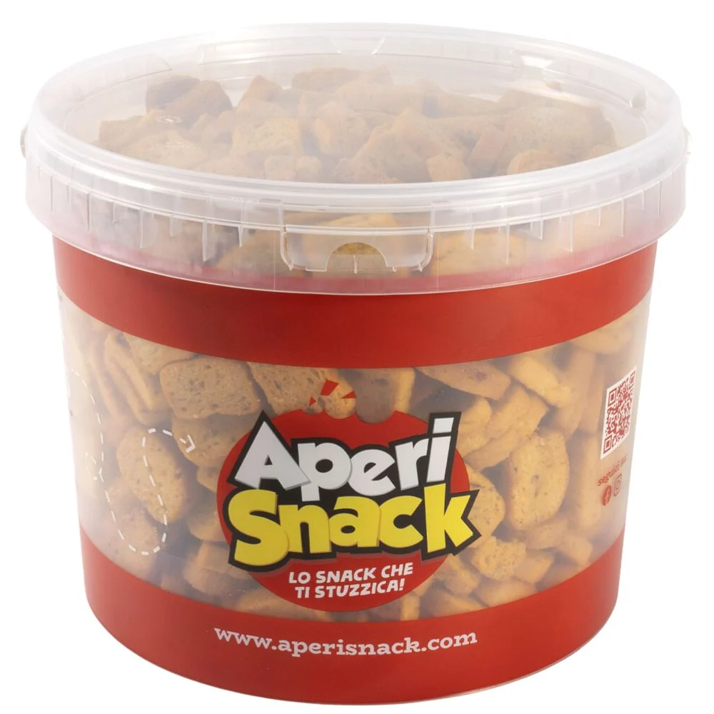 Aperisnack Crostini Mediterranei, crostini s okusom rajčice, ulja i origana od 1kg
