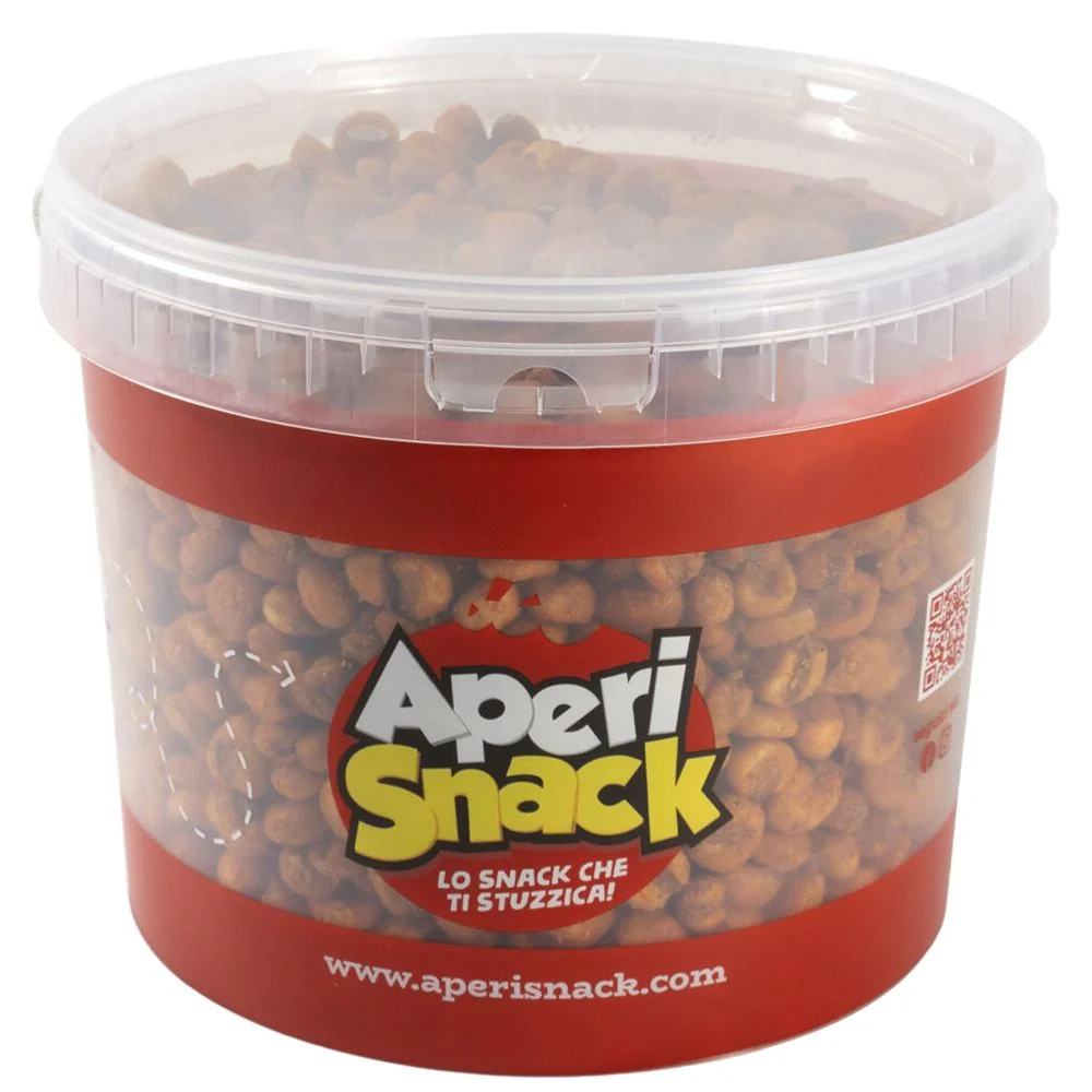 Aperisnack Jumbo Kukuruz Čili, snack pečeni kukuruz s okusom čilija od 1.8kg