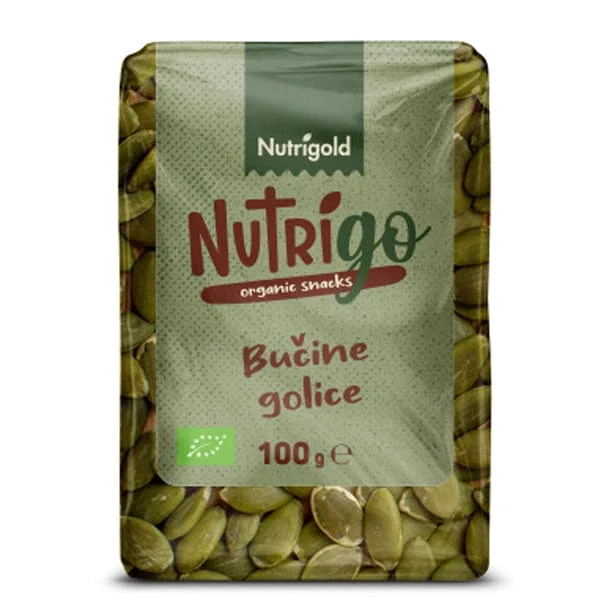 BIO bučine golice NutriGo 100g Nutrigold