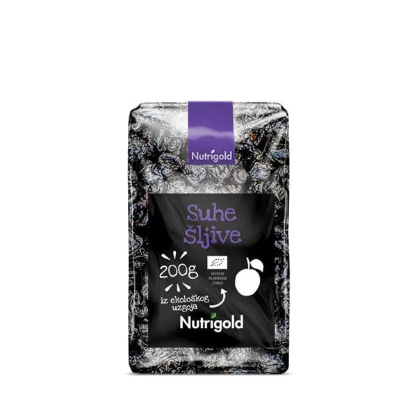 BIO Suhe šljive 200g Nutrigold