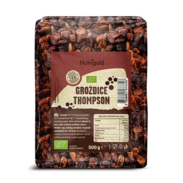 BIO Thompson Grožđice Nutrigold 500g