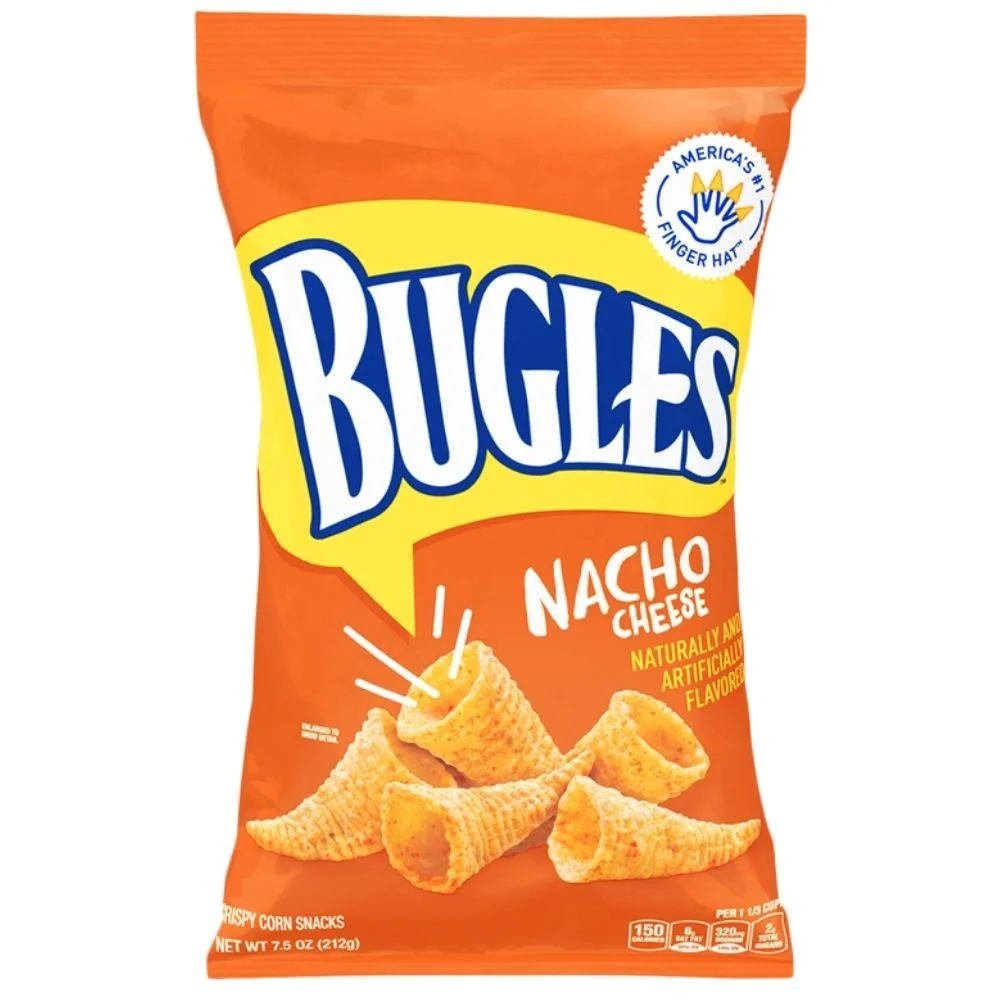 Bugles Nacho Cheese, kukuruzni češeri sa sirom od 212g