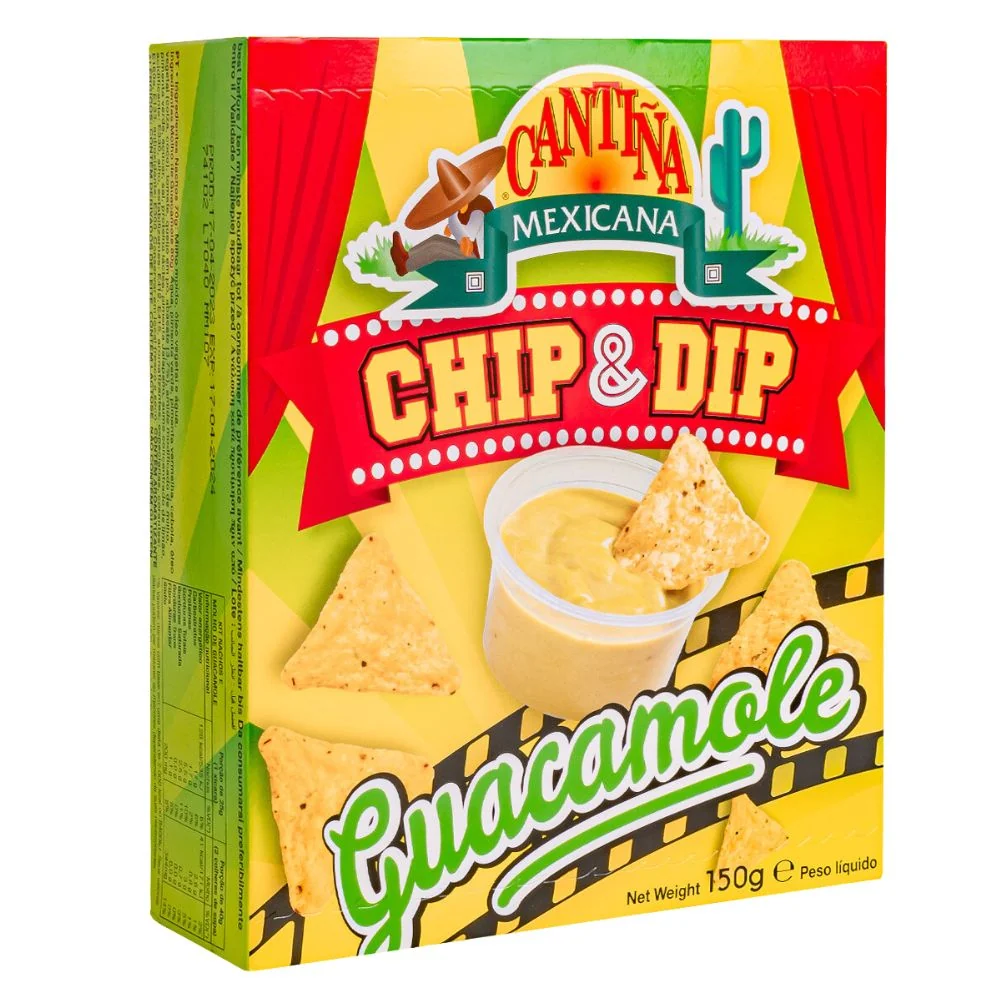 Cantina Mexicana Chip & Dip Guacamole, nachosi sa salsom guacamole od 150g