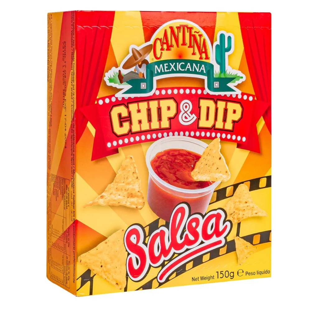Cantina Mexicana Chip & Dip Salsa, nachosi sa salsom od 150g