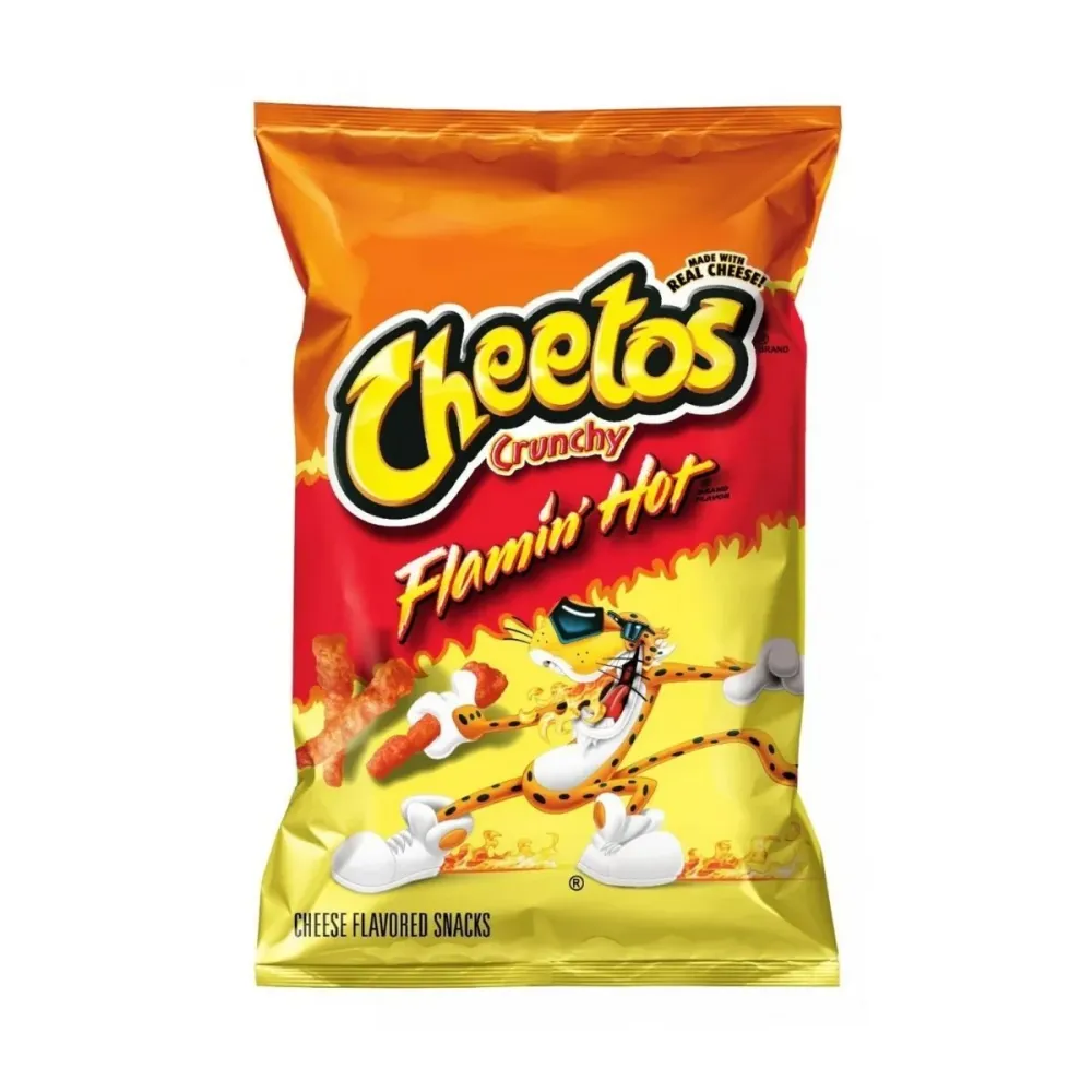Cheetos Crunchy Flamin Hot, pikantni sirni štapići od 56g