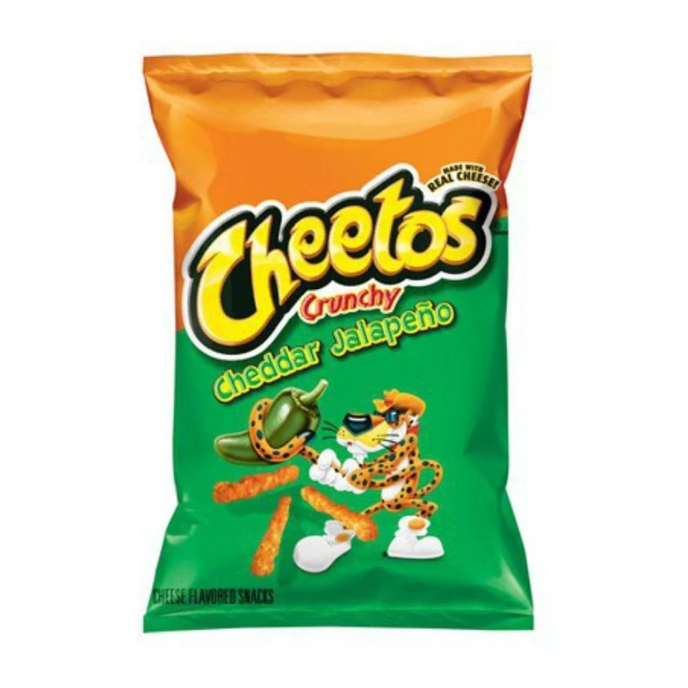 Cheetos Crunchy Jalapeno, štapići sa sirom i čili papričicom Jalapeño od 56g