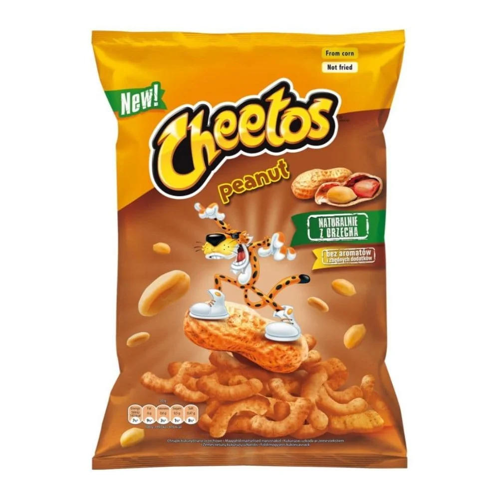 Cheetos Peanut, čips s okusom kikirikija od 85g