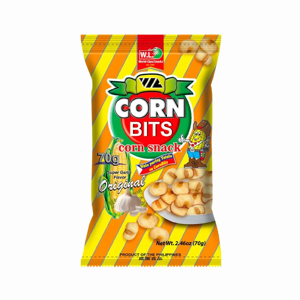W.L. Corn Bits Corn Snack Super Garlic Original, kukuruz s češnjakom od 70g