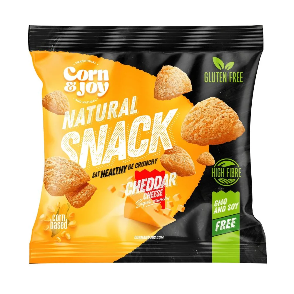 Corn & Joy Natural Snack Cheddar, snack kukuruz s okusom sira od 40g